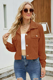 Button Down Jacket with Breast