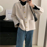 Knitted Cardigan Women's 2024 Autumn And Winter New French Light Extravagant Small Fragrant Style Short Sweater Jacket-Outfit