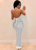 Formal Crystal Scoop Long Party