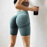 Shorts Fitness Clothing Seamless Women Push Up High Waist Shorts Sports Workout Short Leggings Tummy Control Hot