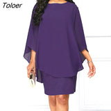 Color O-Neck Women Mini Dress 2020 Summer Style Casual Loose Plus Size Dresses Vestidos Casual Beach