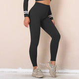 Seamless Gym Set Fitness Clothing Women Sports Clothing Sportswear Female Workout Legging Khaki Zipper Crop Top Sport