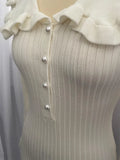 Dress Knitted Dress Autumn And Winter New Sweater Dress 2025 Vintage Lady French