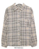 Shirt Oversize female Tops Women Long sleeve Linen Cotton Girls Blouse Autumn Plus Size Women Blouses Plaid femme