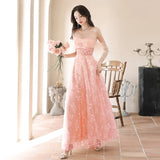 Evening Dress Women's 2025 New Temperament Party Walk Show Dress Party Banquet Year's President's Evening