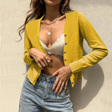 Women's Knitting Knitted Cardigan Sweater