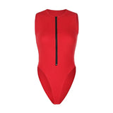Bodysuit Sexy Bodysuit Women's Fashion Bodycon Body Basic Top Sleeveless Summer Bodysuit Jumpsuit One