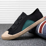 o'clock Classic Men Canvas Shoes Quality Breathable Wear-resisting Sneaker Fashion Casual Comfortable Male Flats