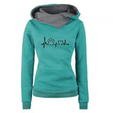 Winter Hoodies Women Pattern Embroidery Long Sleeve Plus Size Fashion Pullovers Sweatshirt Tops Vintage Warm