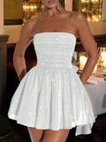 Spring And Summer Women's Dress Wrapped Brat Repair Net Yarn