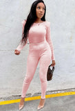 Knitting Crop Top and Pants