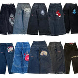 Wide-Leg Jeans Men Y2K Hip-Hop Harajuku High-Quality Street Rest-Outfit