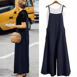 Summer High-Rise Broad-Legged Trousers Female New Students Loose Thin Casual Solid Color Simple