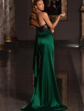 Formal Sequined One Shoulder Long Evening
