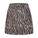 Womens High Waist Faux Suede Double Front Bodycon Mini Hip Skirt Female Pencil A-line Shorts Woman School Girl Skater Skirt