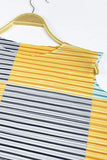 Block Accordion Pleated Sleeveless