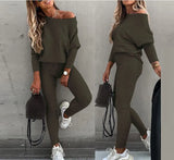 Women Jogger Winter Pants For Plus Size Top Sets Two Piece Set Women's 2022 Pants Suit Female Met Warm Tops