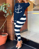 2025 Women's Two Sets Of Fashion Printed Trousers