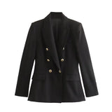 Winter 792025W0 Street Fashion New Temperament 25 Suit Jacket Women's