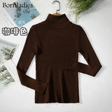 2022 Basic Turtleneck Women Sweaters Autumn Winter Tops Slim Women Pullover Knitted Sweater Jumper Soft Warm