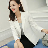 Style 2023 Spring OL Temperament Korean Women's Suit Collar Slimming Small Suit Is All Kinds Of-Outfit