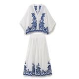 Homemade New Women's Fashion Series Clamming Embroidered