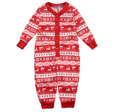 Popular Style Christmas Parent-Child Suit Printed Household Pajamas Two-Piece Set Of LQ3066-Outfit