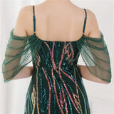 Sequin Strap Mermaid Long Evening