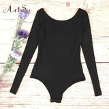 Casual U Cutout Backless Strap Cotton Bodysuit Femme Teddy Bodycon Rompers Womens Summer Jumpsuit Overalls Mujer
