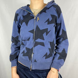 Y2K Gothic Sweatshirt Oversized Hoodie Women Autumn Zip Up Long Sleeve Coat Top Female 90S Vintage E-Harajuku Grunge