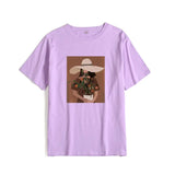 Aesthetic Graphic Printed Women T Shirts Harajuku Kawaii Soft Cotton Loose Tees Gothic Vintage Casual Female
