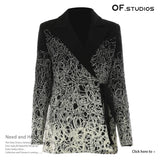 Spring New Original Design Cold-Fit Casual Blazer Women's Season Thick High-End Niche Top
