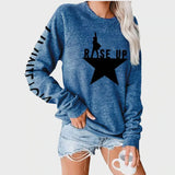 Stars Print Top Long Sleeve T-shirt Women Casual Female Tops Tee Shirts Women Clothes tshirts 2020 mujer