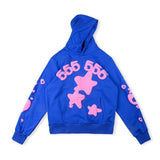2025 Spoder Spider Web Print Hooded Hooded Hooded Hooded Casual Loose