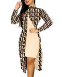 New Women's Temperament Commuting Long-Sleeved Two-Sleeve