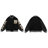 Bomber Jackets Men's Coat Harajuku Baseball Jacket 2021 Autumn Unisex Boyfriend Style Varsity Hiphop