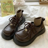 Academia Lace Up Mary Jane