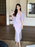 Xixi 2025 Summer Dress New High-Rise Thin Temperament Sling Dress High-End Long Dress Women