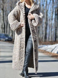 Toloer Women's Wishebay New Cardigan And Thick Knit Long