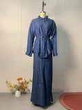 2025 New Women's Loose Casual Comfortable Denim Dress
