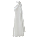 New Women's Fashion Simple Ribbon Hanging Neck-Laught Long