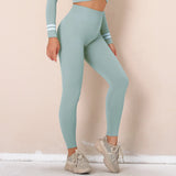 Seamless Gym Set Fitness Clothing Women Sports Clothing Sportswear Female Workout Legging Khaki Zipper Crop Top Sport