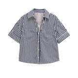 Summer 2025 New Women's Fashion Casual Linen-Blend Shirt