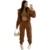 Thick Hooded 3 Piece Pants