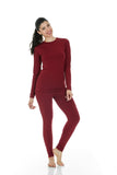 And Winter Warm Underwear Women's Seamless Slim Comfortable Elastic Solid Color Long-Sleeved Trousers Autumn Suit Long Johns-Outfit