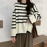 Sweater Women's Spring 2025 New Loose Lazy Vintage Design Sensing Knitted