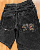 Shorts Y2K Hip Hop 2023 Original Gothic Pocket Baggy Jeans Shorts Man-Outfit