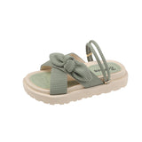Women Wearing Sandals In The Summer Wear The New Year's New Casual Dress Thick-Bottomed Fairy Wind Students Flat Bottom Women's