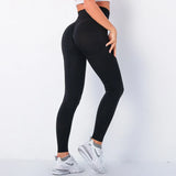Women Push Up Leggings Seamless High Waist Push Up Patchwork Print Ankle Length Spandex Leggin Fitness Femme