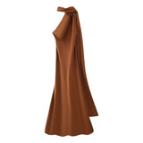 Explosive Women's Temperament Lightly Exposed Back Ribbon Hanging Neck